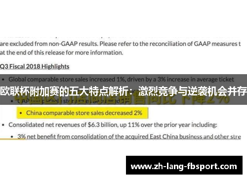 欧联杯附加赛的五大特点解析:激烈竞争与逆袭机会并存 欧联杯附加赛的五大特点解析:激烈竞争与逆袭机会并存